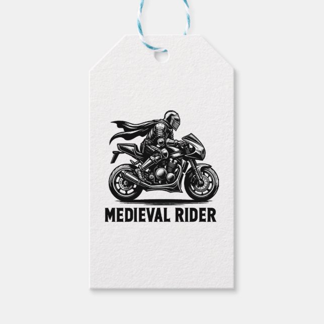 Mediaeval knight gift tags (Front)