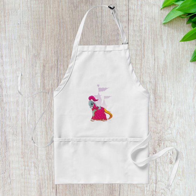Mediaeval Knight Horse in Armour Fantasy Standard Apron (Creator Uploaded)