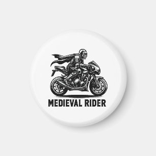 Mediaeval knight magnet