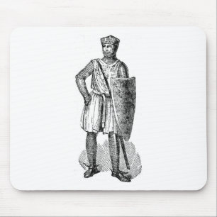 Mediaeval Knight Mouse Pad