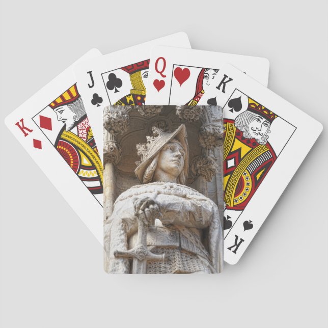 Mediaeval Knight Playing Cards (Back)