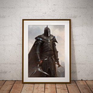 Mediaeval Knight Poster