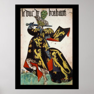 Mediaeval Knight Poster