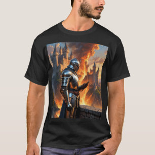 Mediaeval Knight Texting Meme Shirt