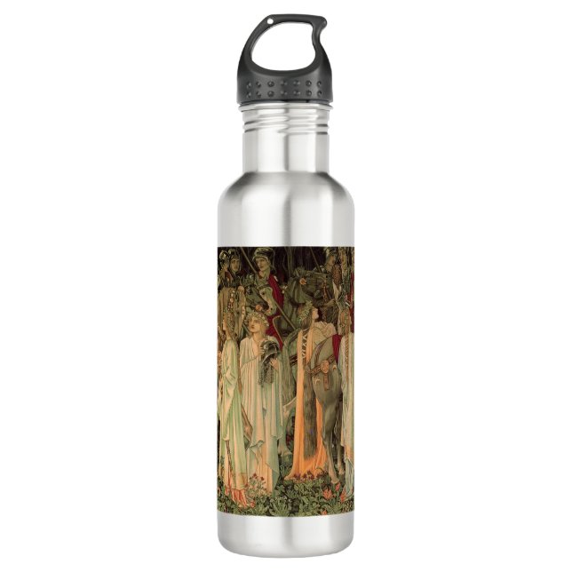 Mediaeval Knights of the Round Table 710 Ml Water Bottle (Front)