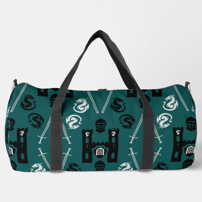 Mediaeval Knights Of The Round Table Duffle Bag (Front)