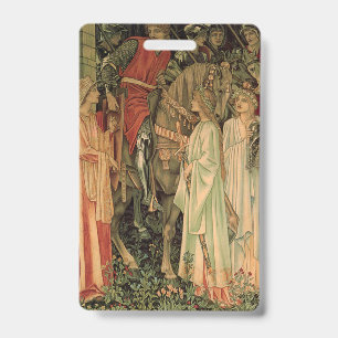 Mediaeval Knights of the Round Table ID Badge