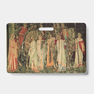 Mediaeval Knights of the Round Table ID Badge