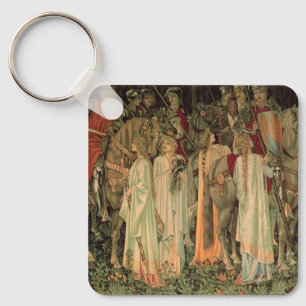 Mediaeval Knights of the Round Table Key Ring