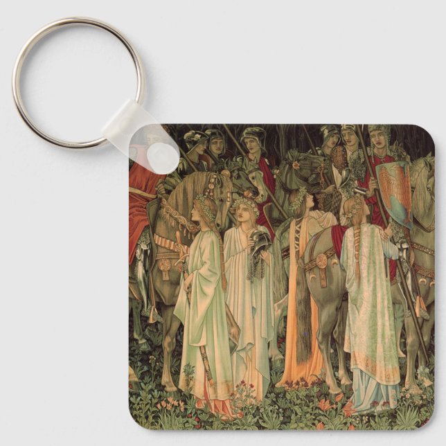 Mediaeval Knights of the Round Table Key Ring (Front)