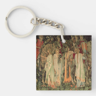 Mediaeval Knights of the Round Table Key Ring