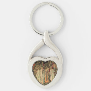 Mediaeval Knights of the Round Table Key Ring