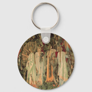 Mediaeval Knights of the Round Table Key Ring