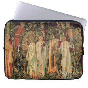 Mediaeval Knights of the Round Table Laptop Sleeve