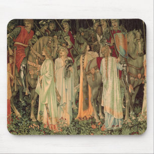 Mediaeval Knights of the Round Table Mouse Pad