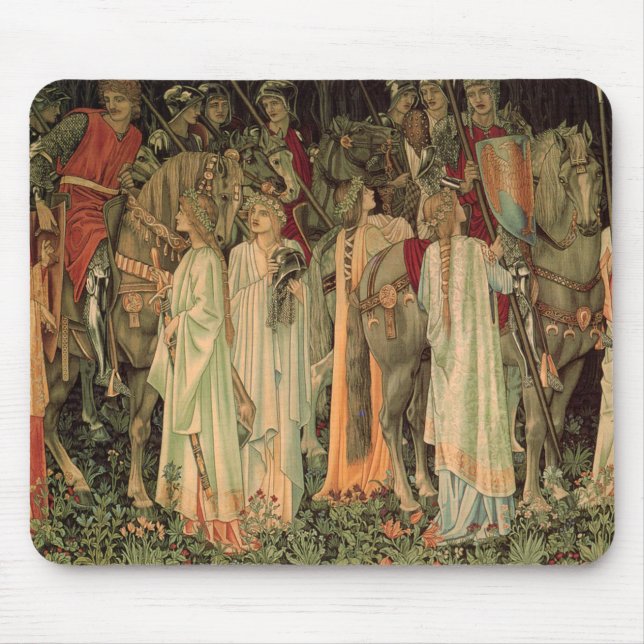 Mediaeval Knights of the Round Table Mouse Pad (Front)