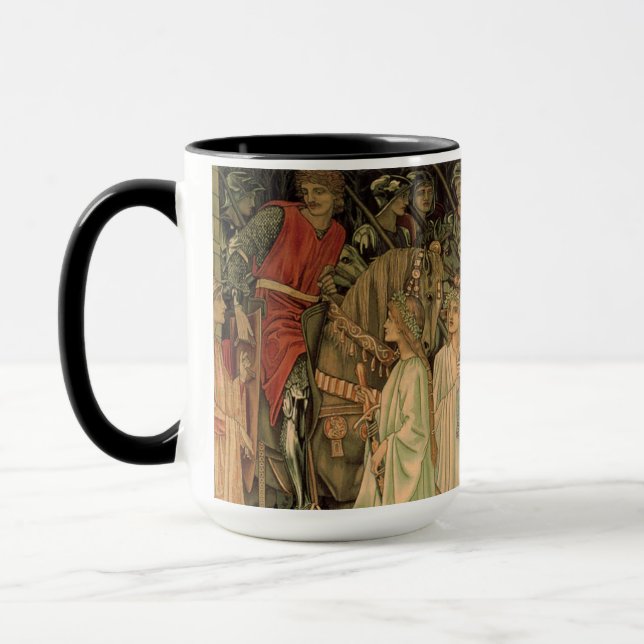 Mediaeval Knights of the Round Table Mug (Left)