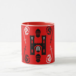 Mediaeval Knights Of The Round Table Mug