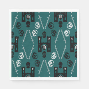 Mediaeval Knights Of The Round Table Napkin