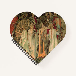 Mediaeval Knights of the Round Table Notebook