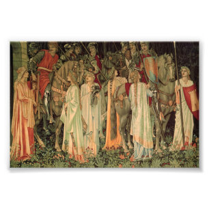 Mediaeval Knights of the Round Table Photo Print