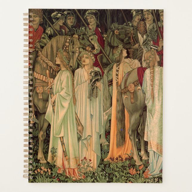 Mediaeval Knights of the Round Table Planner (Front)