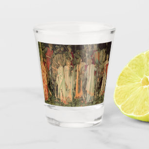 Mediaeval Knights of the Round Table Shot Glass