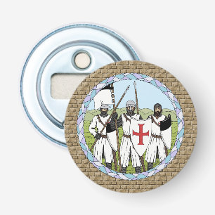 Mediaeval Knights Templar Bottle Opener