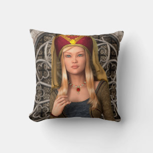 Mediaeval Lady Cushion