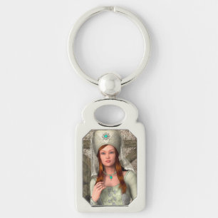 Mediaeval Lady  Key Ring
