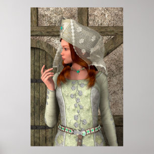 Mediaeval Lady Poster