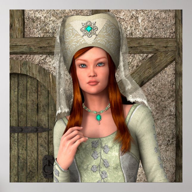 Mediaeval Lady  Poster (Front)