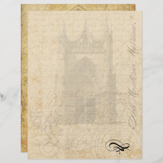 Mediaeval Letterhead - Palimpsest