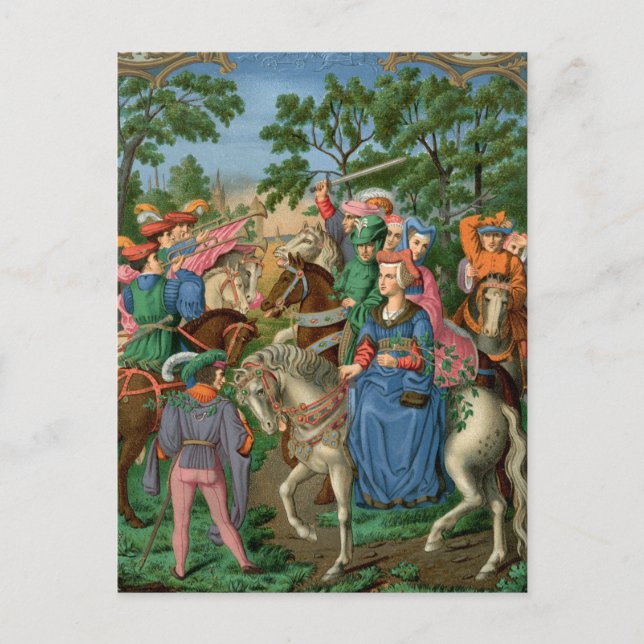 Mediaeval Life Postcard (Front)