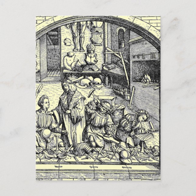 Mediaeval Life Postcard (Front)