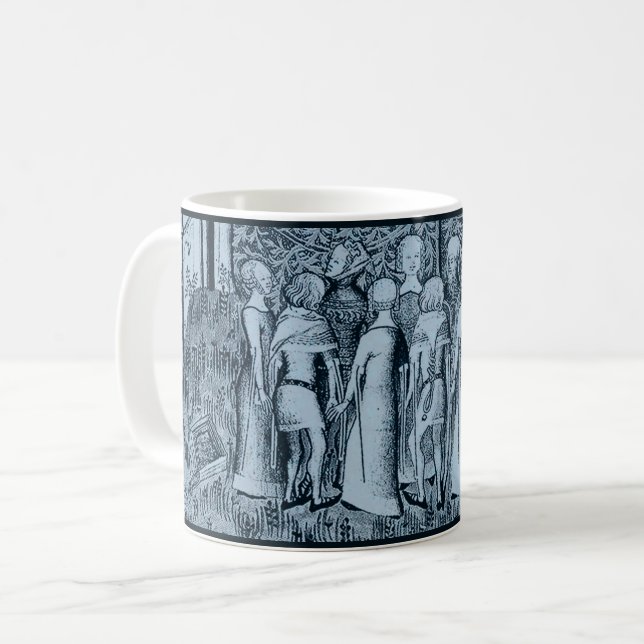 Mediaeval Lords and Ladies Coffee Mug (Front Left)
