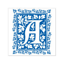 Mediaeval Manuscript Letter A Monogram
