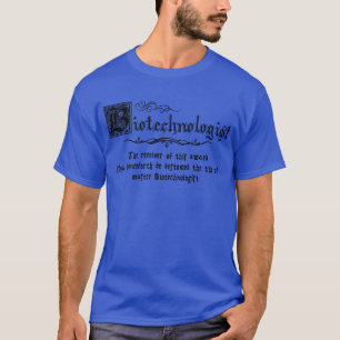 Mediaeval Master Biotechnologist T-Shirt
