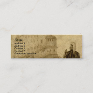 Mediaeval Mini Business Card