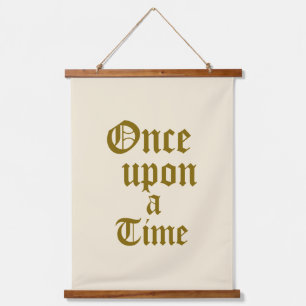 Mediaeval Once upon a time  Hanging Tapestry