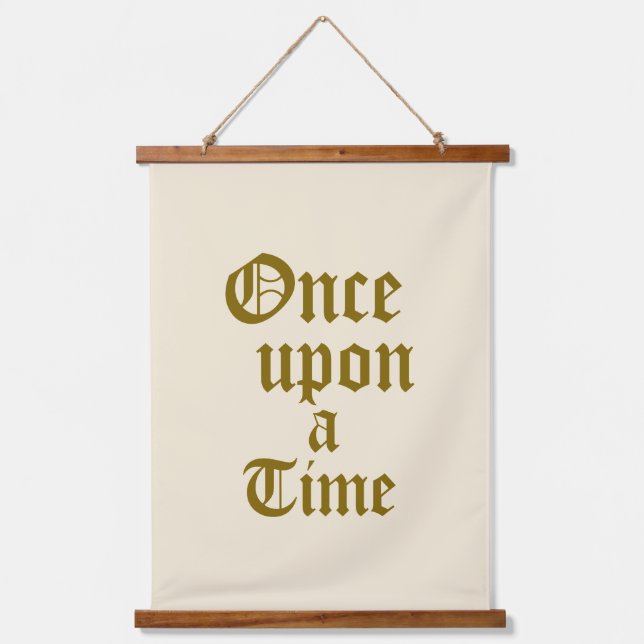 Mediaeval Once upon a time  Hanging Tapestry (Front)