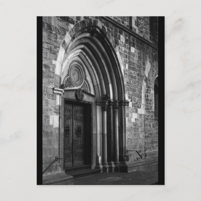 Mediaeval Portal (postcard) Postcard (Front)