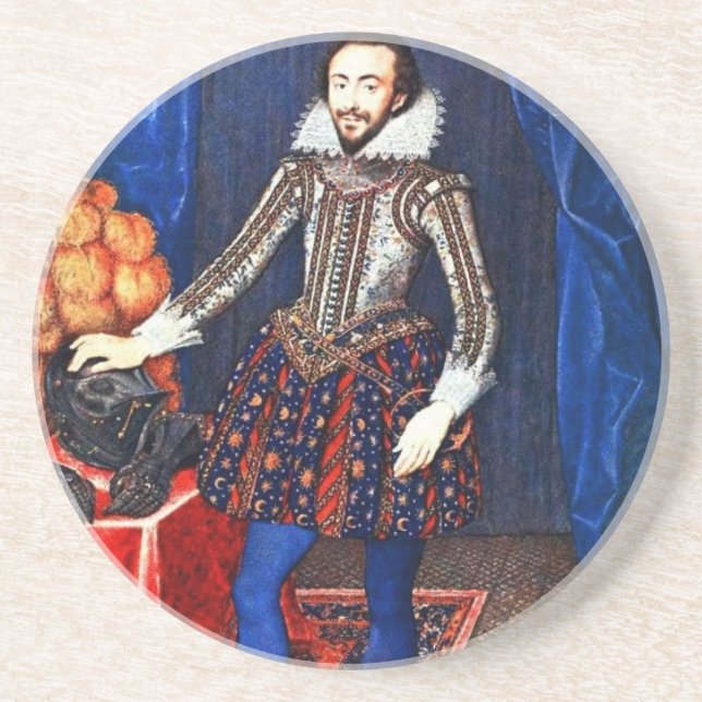 Mediaeval Portrait Coaster (Front)