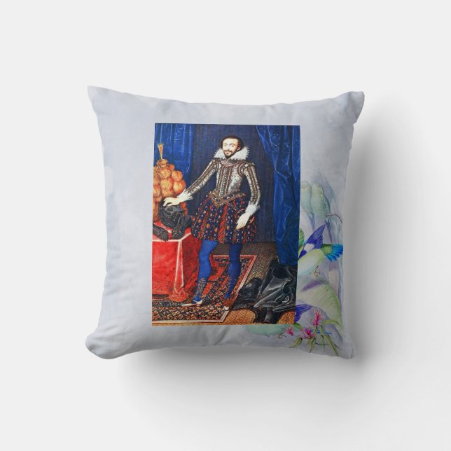 Mediaeval Portrait Pillow (Front)