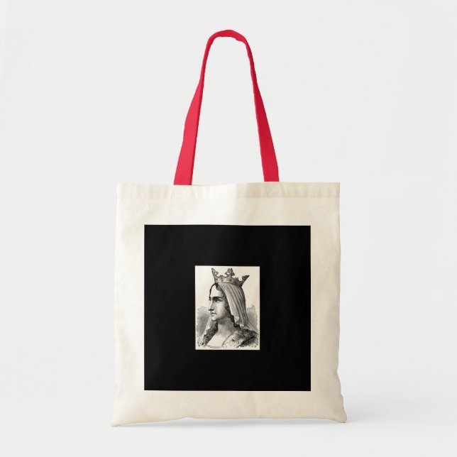 Mediaeval Queen Tote Bag (Front)