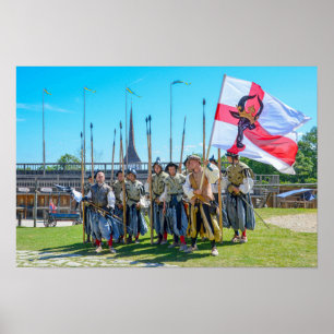 Mediaeval Reenactment at Rakvere Castle, Estonia Poster