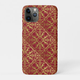 Mediaeval Renaissance Herald Lion Leopard Metallic iPhone 11 Pro Case