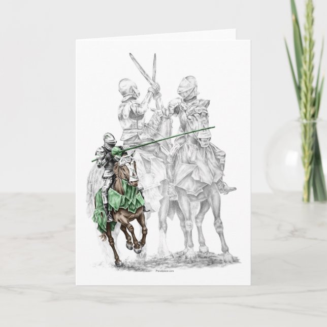 Mediaeval Renaissance Knights Card (Front)