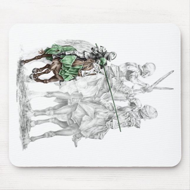 Mediaeval Renaissance Knights Mouse Pad (Front)