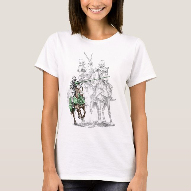 Mediaeval Renaissance Knights T-Shirt (Front)